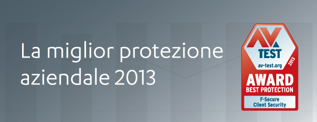 Intestazione premio AV-Test 2013